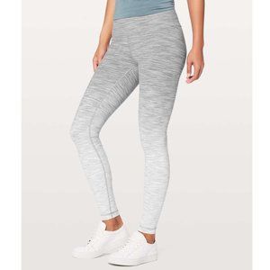 Lululemon Wunder Under Hi-Rise Tight Ombre Melange 28" / Size 4 / Space Dye